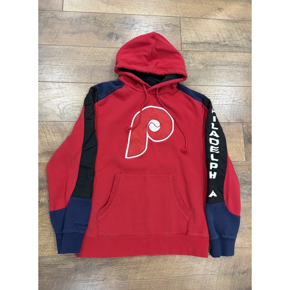Philadelphia‎ Phillies Mitchell & Ness Cooperstown Retro Hoodie Red Medium